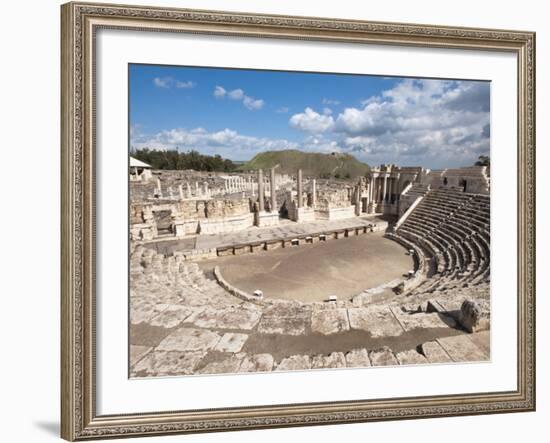 Ruins of Decapolis City of Scythopolis, Bet She'An National Park, Israel, Middle East-Michael DeFreitas-Framed Photographic Print