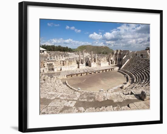 Ruins of Decapolis City of Scythopolis, Bet She'An National Park, Israel, Middle East-Michael DeFreitas-Framed Photographic Print