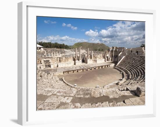 Ruins of Decapolis City of Scythopolis, Bet She'An National Park, Israel, Middle East-Michael DeFreitas-Framed Photographic Print