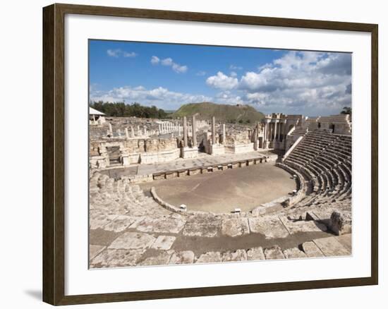 Ruins of Decapolis City of Scythopolis, Bet She'An National Park, Israel, Middle East-Michael DeFreitas-Framed Photographic Print