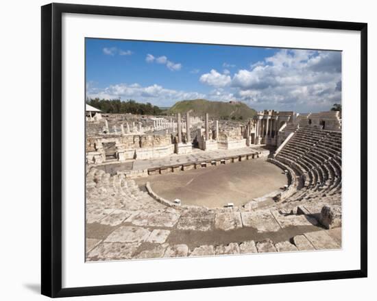 Ruins of Decapolis City of Scythopolis, Bet She'An National Park, Israel, Middle East-Michael DeFreitas-Framed Photographic Print