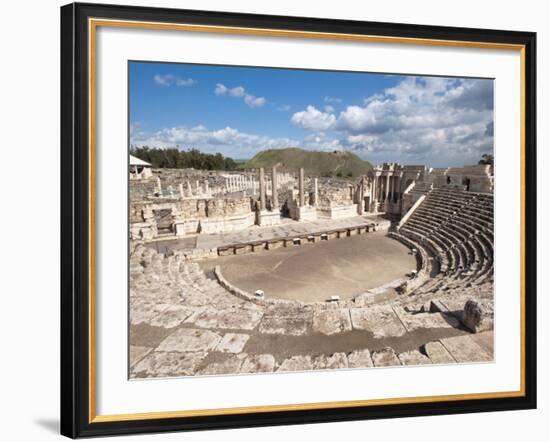 Ruins of Decapolis City of Scythopolis, Bet She'An National Park, Israel, Middle East-Michael DeFreitas-Framed Photographic Print