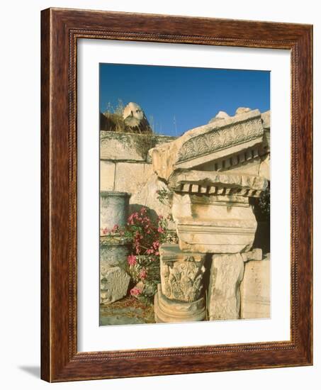 Ruins of Elefsina, Attica, Greece-Rainer Hackenberg-Framed Photographic Print