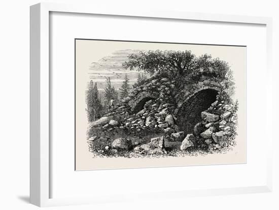 Ruins of Fort Putnam, West Point, USA, 1870s-null-Framed Giclee Print