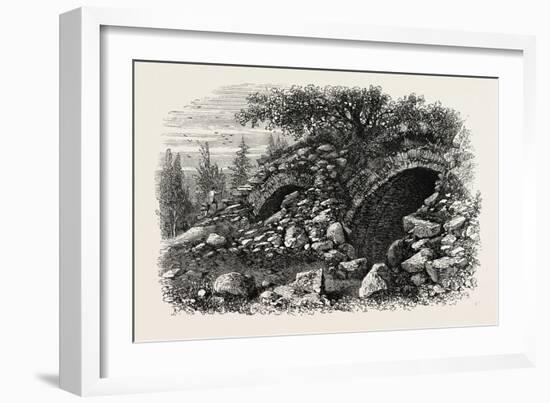 Ruins of Fort Putnam, West Point, USA, 1870s-null-Framed Giclee Print