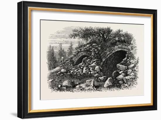 Ruins of Fort Putnam, West Point, USA, 1870s-null-Framed Giclee Print