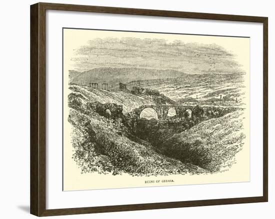 Ruins of Gerasa-null-Framed Giclee Print