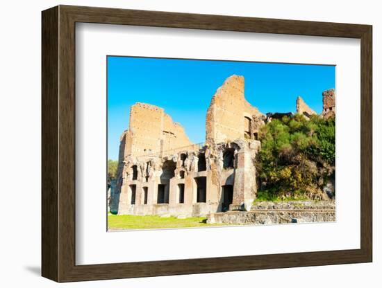 Ruins of Hadrian's Villa, UNESCO World Heritage Site, Tivoli, Province of Rome, Latium (Lazio)-Nico Tondini-Framed Photographic Print