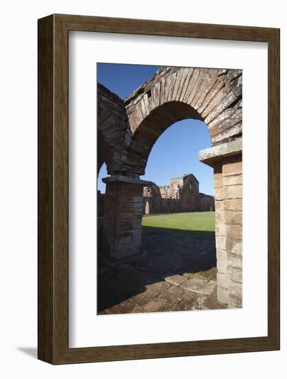 Ruins of Jesuit Mission at Trinidad, UNESCO Site, Parana Plateau, Paraguay-Ian Trower-Framed Photographic Print