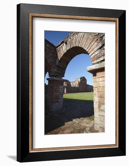 Ruins of Jesuit Mission at Trinidad, UNESCO Site, Parana Plateau, Paraguay-Ian Trower-Framed Photographic Print