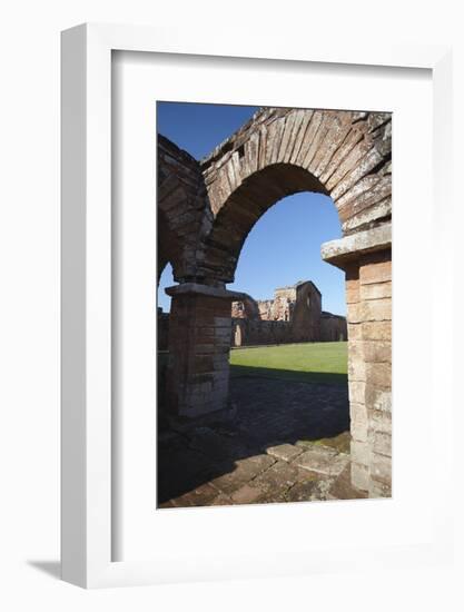 Ruins of Jesuit Mission at Trinidad, UNESCO Site, Parana Plateau, Paraguay-Ian Trower-Framed Photographic Print