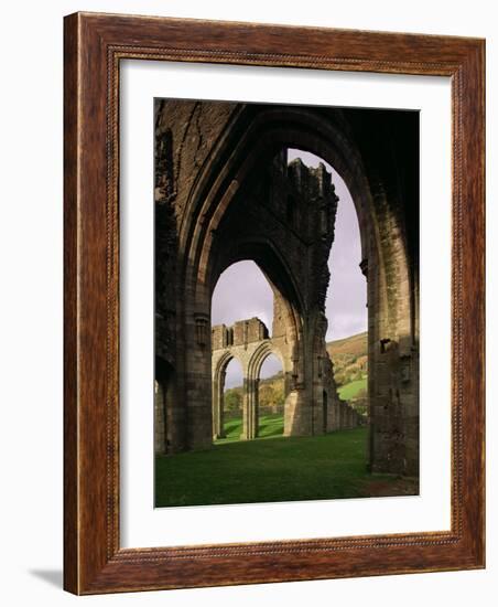 Ruins of Llanthony Priory, Vale of Ewyas, Black Mountains, Gwent, Wales, United Kingdom-Adam Woolfitt-Framed Photographic Print