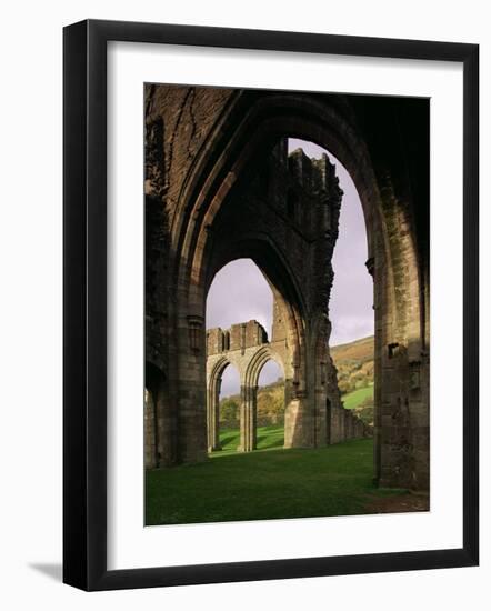 Ruins of Llanthony Priory, Vale of Ewyas, Black Mountains, Gwent, Wales, United Kingdom-Adam Woolfitt-Framed Photographic Print