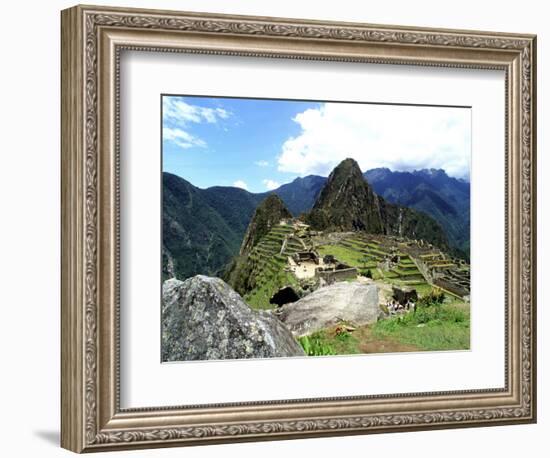 Ruins of Machu Picchu, Peru-Bill Bachmann-Framed Photographic Print