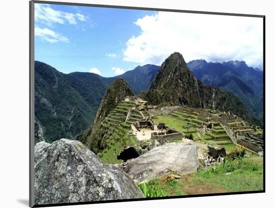 Ruins of Machu Picchu, Peru-Bill Bachmann-Mounted Photographic Print