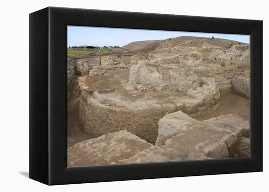 Ruins of Otrar (Utrar or Farab) Central Asian Ghost Town South Kazakhstan Province Kazakhstan.-Dmitry Chulov-Framed Premier Image Canvas