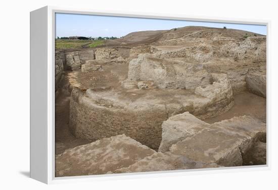 Ruins of Otrar (Utrar or Farab) Central Asian Ghost Town South Kazakhstan Province Kazakhstan.-Dmitry Chulov-Framed Premier Image Canvas