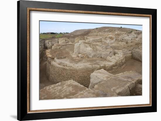 Ruins of Otrar (Utrar or Farab) Central Asian Ghost Town South Kazakhstan Province Kazakhstan.-Dmitry Chulov-Framed Photographic Print