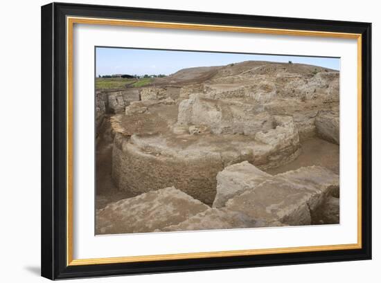 Ruins of Otrar (Utrar or Farab) Central Asian Ghost Town South Kazakhstan Province Kazakhstan.-Dmitry Chulov-Framed Photographic Print