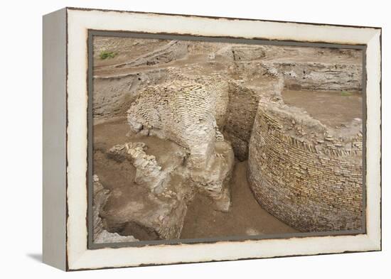 Ruins of Otrar (Utrar or Farab), Kazakhstan.-Dmitry Chulov-Framed Premier Image Canvas