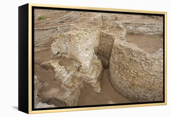 Ruins of Otrar (Utrar or Farab), Kazakhstan.-Dmitry Chulov-Framed Premier Image Canvas