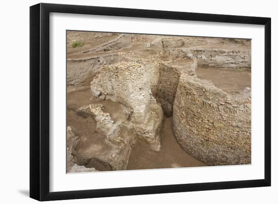 Ruins of Otrar (Utrar or Farab), Kazakhstan.-Dmitry Chulov-Framed Photographic Print