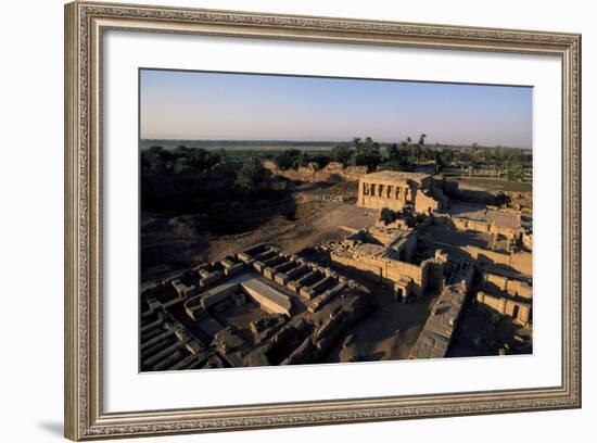 Ruins of Roman Mammisi, Temple of Hathor, Dendera, Egypt-null-Framed Giclee Print