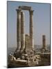 Ruins of Roman Temple of Hercules, Amman, Jordan, 162-66-null-Mounted Photo