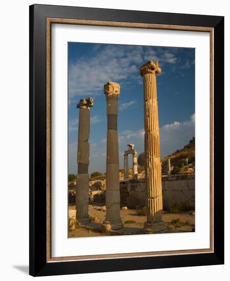 Ruins of Roman Times, Ephesus, Turkey-Darrell Gulin-Framed Photographic Print