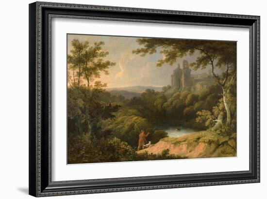 Ruins of Rosslyn Castle, Midlothian, 1810-George Arnald-Framed Giclee Print