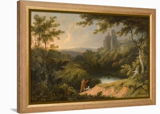 Ruins of Rosslyn Castle, Midlothian, 1810-George Arnald-Framed Premier Image Canvas