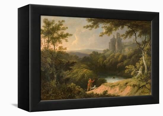 Ruins of Rosslyn Castle, Midlothian, 1810-George Arnald-Framed Premier Image Canvas