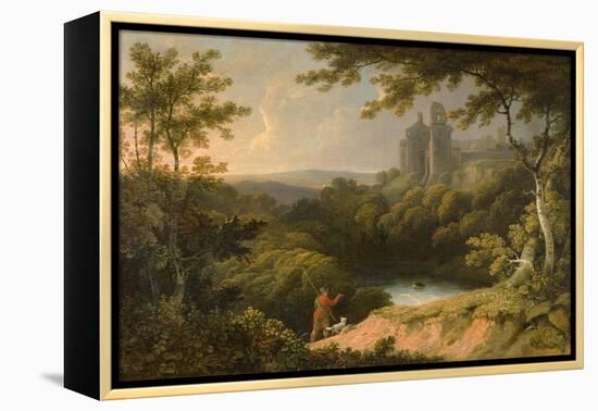 Ruins of Rosslyn Castle, Midlothian, 1810-George Arnald-Framed Premier Image Canvas