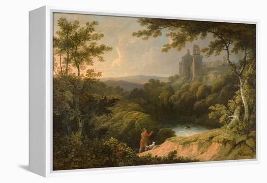 Ruins of Rosslyn Castle, Midlothian, 1810-George Arnald-Framed Premier Image Canvas