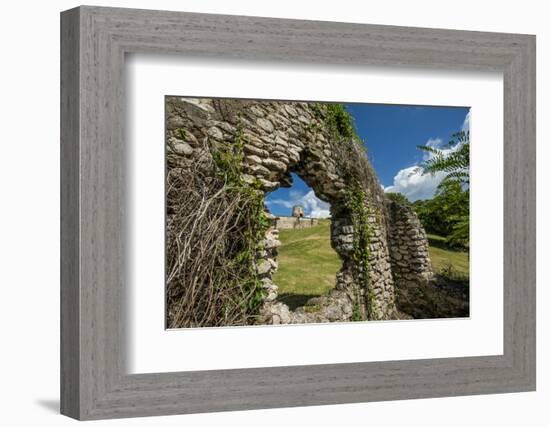 Ruins of Rust Op Twist Sugar Mill plantation, St. Croix, US Virgin Islands.-Michael DeFreitas-Framed Photographic Print