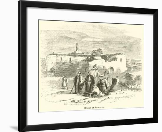 Ruins of Samaria-null-Framed Giclee Print