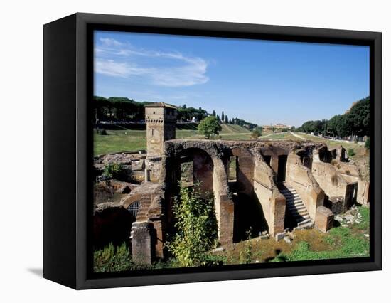 Ruins of Septizodium, Circo Massimo, Rome, Lazio, Italy-Ken Gillham-Framed Premier Image Canvas