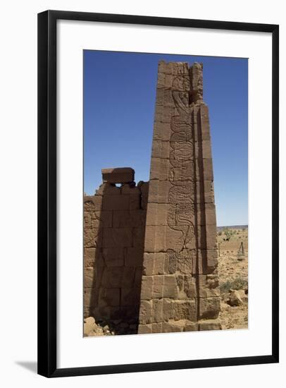 Ruins of Temple of Amun-null-Framed Giclee Print