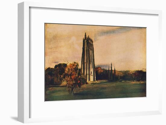 'Ruins of the Abbey of Bec, Normandy', 1912-Unknown-Framed Giclee Print