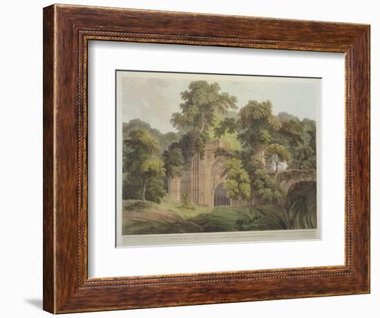 Ruins of the Ancient City of Gour, Formerly on the Banks of the River Ganges, from 'Oriental…-Thomas Daniell-Framed Giclee Print