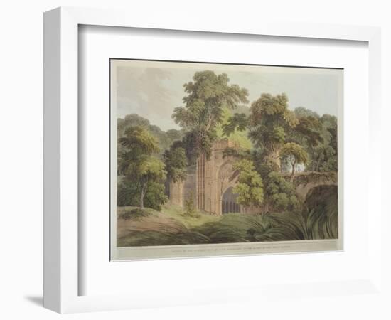 Ruins of the Ancient City of Gour, Formerly on the Banks of the River Ganges, from 'Oriental…-Thomas Daniell-Framed Giclee Print