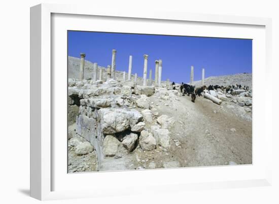 Ruins of the Ancient City of Pella, Jordan-Vivienne Sharp-Framed Photographic Print