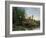 Ruins of the Chateau De Pierrefonds, C.1830-35-Jean-Baptiste-Camille Corot-Framed Premium Giclee Print