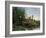 Ruins of the Chateau De Pierrefonds, C.1830-35-Jean-Baptiste-Camille Corot-Framed Giclee Print