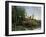 Ruins of the Chateau De Pierrefonds, C.1830-35-Jean-Baptiste-Camille Corot-Framed Giclee Print