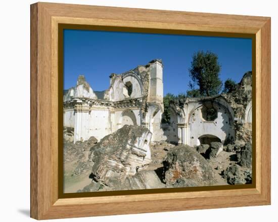 Ruins of the Church of La Recoleccion, Destroyed by Earthquake in 1715, Antigua, Guatemala-Upperhall-Framed Premier Image Canvas