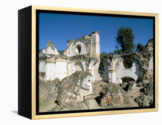 Ruins of the Church of La Recoleccion, Destroyed by Earthquake in 1715, Antigua, Guatemala-Upperhall-Framed Premier Image Canvas