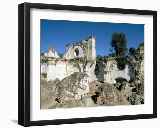 Ruins of the Church of La Recoleccion, Destroyed by Earthquake in 1715, Antigua, Guatemala-Upperhall-Framed Photographic Print