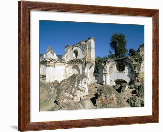 Ruins of the Church of La Recoleccion, Destroyed by Earthquake in 1715, Antigua, Guatemala-Upperhall-Framed Photographic Print