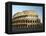 Ruins of the Coliseum in Rome Against Blue Sky-null-Framed Premier Image Canvas